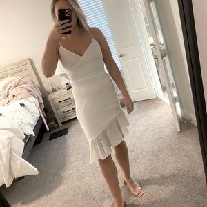 Superdown white dress from revolve